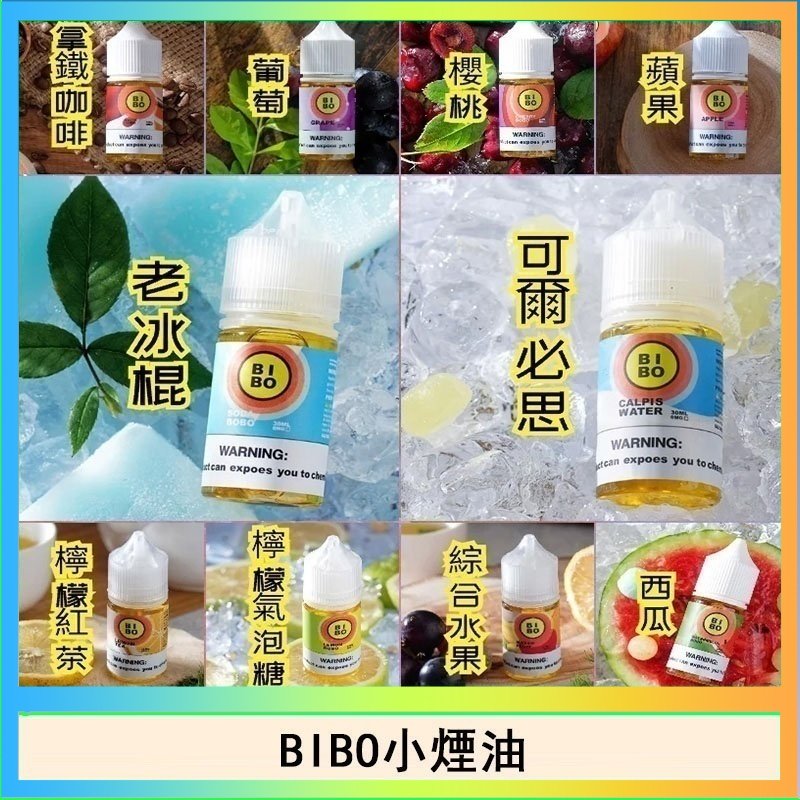 BIBO BIBO經典系列主機小煙油30ML